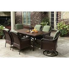 La Z Boy Madeline 7 Piece Dining Set Green Outdoor Furniture Outdoor Furniture Sets 7 Piece Dining Set