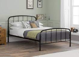 westbrook black metal bed frame 4 6 double size dreams black bed frame iron bed frame white metal bed