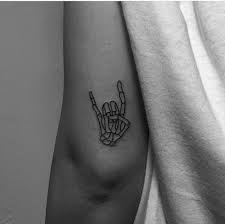 L U C Y Lucy0823 I Like This But I Would Have The Sign For I Love You Instead Hipster Tattoo Teenagers Tattoos Pilot Tattoo
