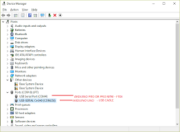 Most common physical computer ports: Arduino Studio Com Port Grayed Out In Windows Resolved Thingsconnected