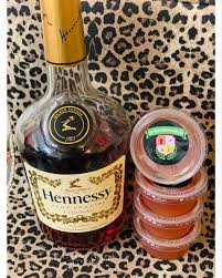 Hennessy Peach Jello Shot