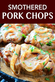 Smothered Pork Chops With Gravy The Anthony Kitchen Recipe Smothered Pork Chops Pork Chops And Gravy Pork