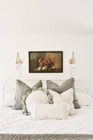 If you have no idea yet, then leave the wire in the wall at the approximate location and cover it up with sheetrock. Master Bedroom Makeover New Wall Sconces Liz Marie Blog