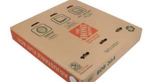 The Home Depot Heavy Duty Large Adjustable Tv And Picture Moving Box With Handles 1001018 The Home Depot Moving Boxes Packing To Move The Home Depot