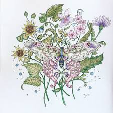 Johanna basford's gorgeous new book ivy and the inky butterfly; Empiregal43 12 01 2019 Johanna Basford Colouring Gallery In 2020 Johanna Basford Coloring Book Basford Coloring Colorful Drawings