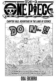 One piece chaoter 1062