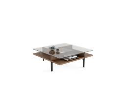 The living room isn't complete without a modern coffee table. Terrace 1150 Modern Square Glass Coffee Table Bdi Furniture