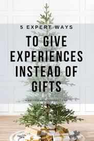 How To Give Experiences Instead Of Gifts And Still Have The Best Christmas Experience Gifts Best Travel Gifts Gift Guide Travel