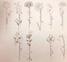 Flowers make for great tattoos for a number of reasons. The Tattoo Shop Birth Month Flowers Anyone Pick Facebook