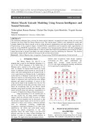 In the 20th century, the script has experienced a resurgence, and is again being used. Pdf Meetei Mayek Unicode Modeling Using Swarm Intelligence And Neural Networks Chetan Das Gupta Academia Edu