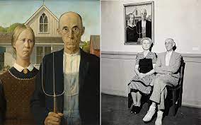 His works explore the relationship between artistic expression, celebrity culture and advertisement that flourished by the 1960s. The Mystery Of American Gothic By Grant Wood Christie S