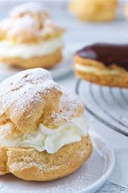 This easy cream puffs recipe is amazing! 250 Whipped Cream Desserts Pastries Ideas Desserts Food Dessert Recipes