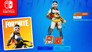 Alongside the ninja skin news, fortnite also introduced a sidegrading feature into battle royale with the latest update. Bekommen Wir Einen Gratis Skin Razor Von Battle Breakers Fortnite Switch Deutsch Youtube