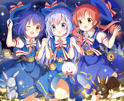 stickjitb on X: 魔法使いチマメ隊を描きました。 #gochiusa #チマメ隊 t.co7UNKCcUyVx   X