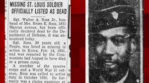 St. Louis soldier accounted for from Korean War