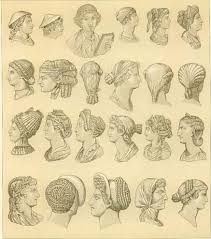 Greek Women S Hairstyles Ancient Greek Costumes Greek Hair Greek Fashion