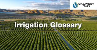 The lateral pipes supplying water to the sprinklers should always be laid out along the land contour whenever possible. Glossary Of Irrigation Terms Cal West Rain Inc