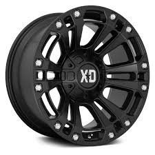 Xd Series Xd851 Monster 3 Wheels Satin Black Rims