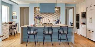 Blue gray paint colors have the perfect balance of blue and gray in them. 40 Blue Kitchen Ideas Lovely Ways To Use Blue Cabinets And Decor In Kitchen Design
