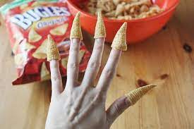 Bell Pepper Margarita Recipe Bugles Snacks Witches Fingers 90s Snacks