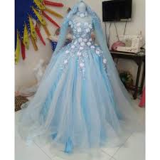 Dapatkan diskon baju pengantin hanya di bukalapak. Baby Blue Gaun Pengantin Modern Warna Biru Muda Info Kece
