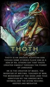 Deity Of The Day For Monday March 21 Thoth Egyptian Gods Ancient Mythology Egyptian Deity