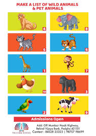 Shelter animals count is an independent nonprofit that is home to the national database of sheltered animal statistics, providing facts and enabling insights to save lives. The Coral School Riddle11 Brainteaser Ignitingminds Surprisingfacts Buildingcuriosity Outofthebookslearning Cbseeducation Lockdownlearnings Identify The Wild Pet Animals Admissions Open For Academic Year 2020 21 For Details Contact