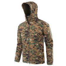 Us 18 51 22 Off Waterproof Jacket Men Outdoorclimbing Military Tactical Jackets Windbreaker Tadhunting Camouflage Hooded Camo Fleece Coats In