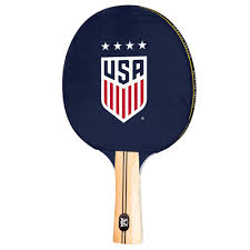 Enjoy your favorite beverage while cheering the uswnt on to victory. Uswnt Logo Table Tennis Paddle