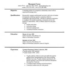 Sample Teacher Resumes Lovetoknow Teacher Resume Examples Teacher Resume Teaching Resume