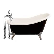 Our acrastone tubs are extremely durable and smooth to the touch inside and out, we have perfected the freestanding. Tuxedo Clawfoot Tub Package The Loo Store