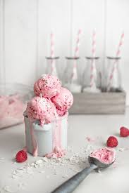 Joghurt Himbeereis Rezept Himbeereis Himbeeren Joghurt Eiscreme