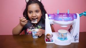 لعبة ماكينة الايس كريم الحقيقية للاطفال العاب الطبخ للبنات Real Ice Cream Maker Toy Game Youtube