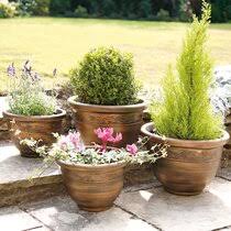Outdoor plant pots uk online. Plant Pots Garden Planters Flower Pots You Ll Love