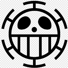 He is particularly prominent in several of the video games, even being. Trafargal Law Logo Trafalgar D Water Law Monkey D Luffy T Shirt One Piece Piracy Lambang Black N White Logo Smiley Png Pngegg