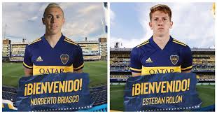 Norberto briasco, 25, from armenia club atlético boca juniors, since 2021 right winger market value: La Emocion De Briasco Y Rolon En La Presentacion Ultimas Noticias Futbol Mundial