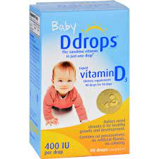 D Drops Liquid Vitamin D3 Baby 400 Iu 0 08 Fl Oz Liquid Vitamins Baby Vitamins Liquid Vitamin D3