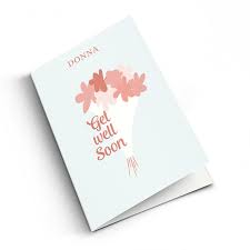 Designs to suit any occasion. Personalised Get Well Soon Card With Photo Yoursurprise