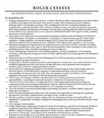 Electrical Project Engineer Resume Example Livecareer