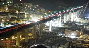E' sulla a12 tra sestri levante e lavagna. Anche Il Nuovo Ponte Stasera E Tricolore Genovaquotidiana