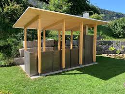 Grillunterstand Grill Unterstand Unterstand Holz