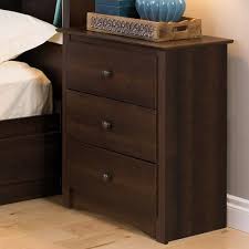 Yaheetech 3 drawers nightstand #5. Found It At Wayfair Penelope Tall Espresso 3 Drawer Nightstand Tall Nightstands Nightstand Furniture