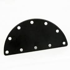 Semi Circle Blanks 5 Pcs 40x20x0 8mm Black Painted Brass Half Etsy In 2020 Black Paint Paint Brass Semi Circle