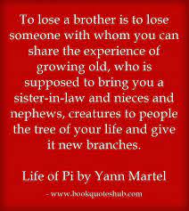 Quotes About Losing Brother 47 Quotes