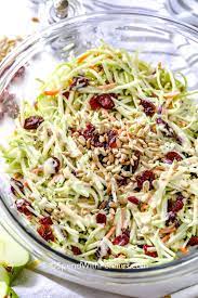 Sautéed with garlic, olive oil, and a meaty tomato sauce, it's a good sub for pasta. Creamy Broccoli Slaw W Easy Dressing Recipe Spend With Pennies