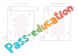 La fête des pères est une fête annuelle célébrée en l'honneur des pères dans de nombreux pays. Poemes Fete Des Peres 3eme 4eme 5eme Primaire Pass Education