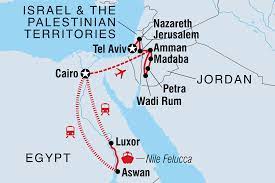 Maps jerusalem (israel) to print and to download. Egypt Jordan Israel The Palestinian Territories Intrepid Travel