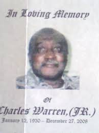 Charles “Charlie” Warren Jr. (1930-2008)