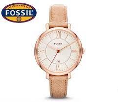The features of the watch include (among others) a date function. Original Fossil Es3487 Jacqueline White Dial Camel Leather Strap Women S Fashion Watches On Carousell