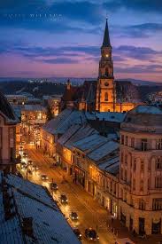 Beautiful Night In Cluj Cluj Napoca Travel Urbana